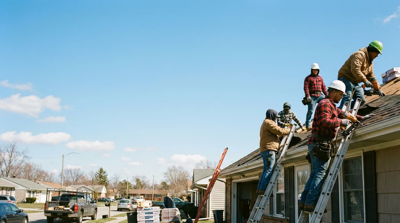 Roofing in Montrose, IL near me